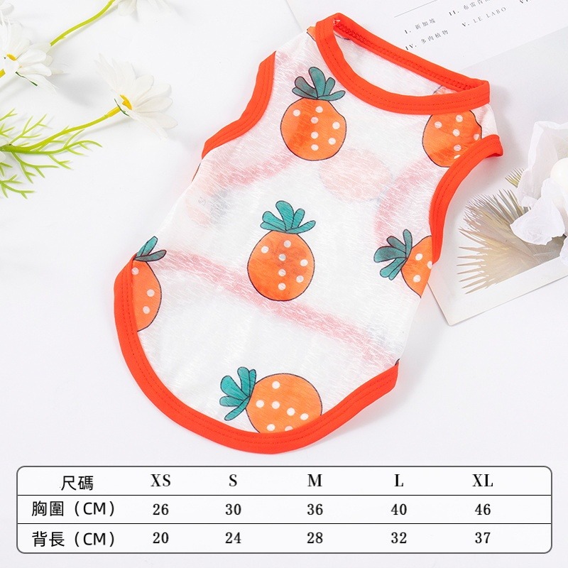 夏季薄款貓咪衣服寵物防掉毛背心布偶英短美短夏天狗狗涼涼空調衣-規格圖6