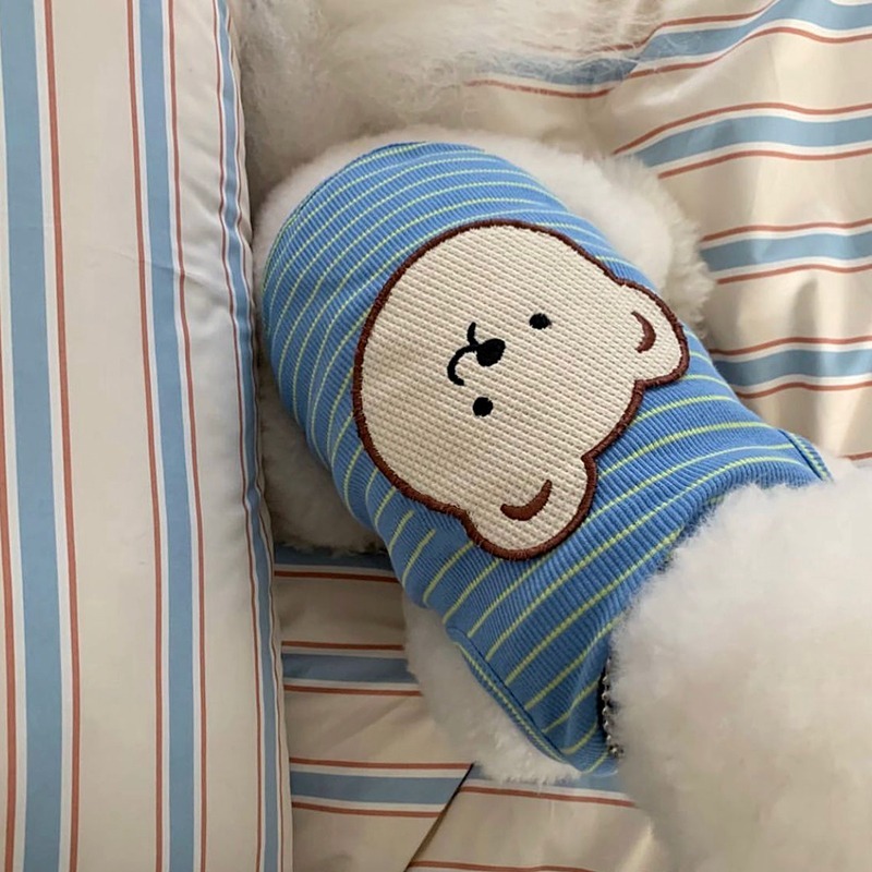 夏季薄款寵物背心夏天清涼狗狗衣服泰迪比熊博美雪納瑞約克夏貓咪-規格圖5