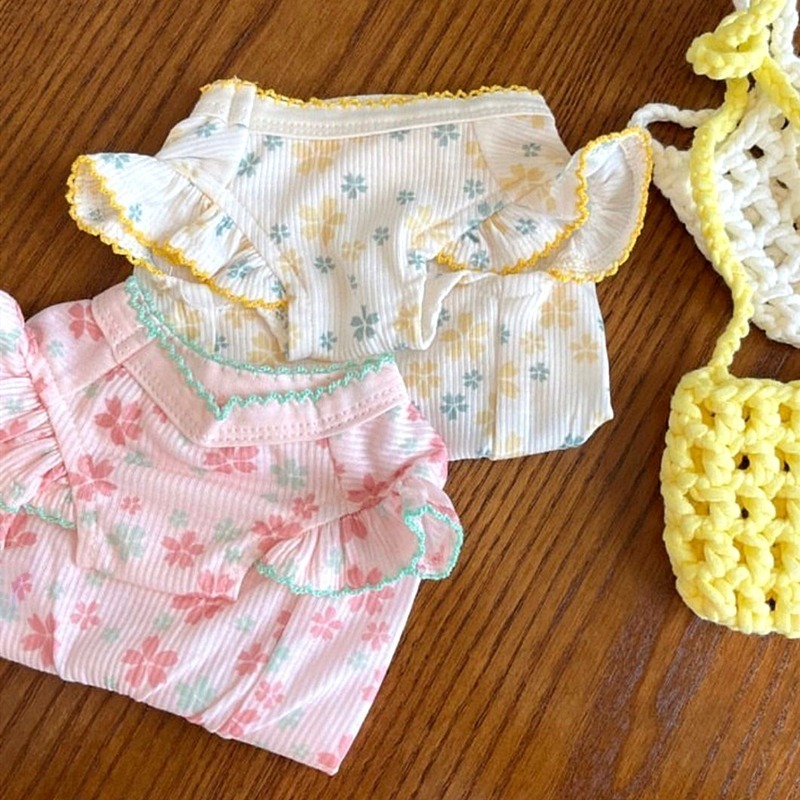 寵物花花飛袖夏季薄款小狗狗衣服貓咪泰迪比熊博美貴賓小型犬背心-細節圖2