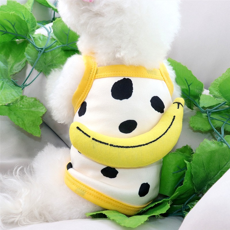 夏季吊帶小狗狗衣服夏天薄款泰迪比熊雪納瑞寵物小型幼犬博美背心-規格圖5