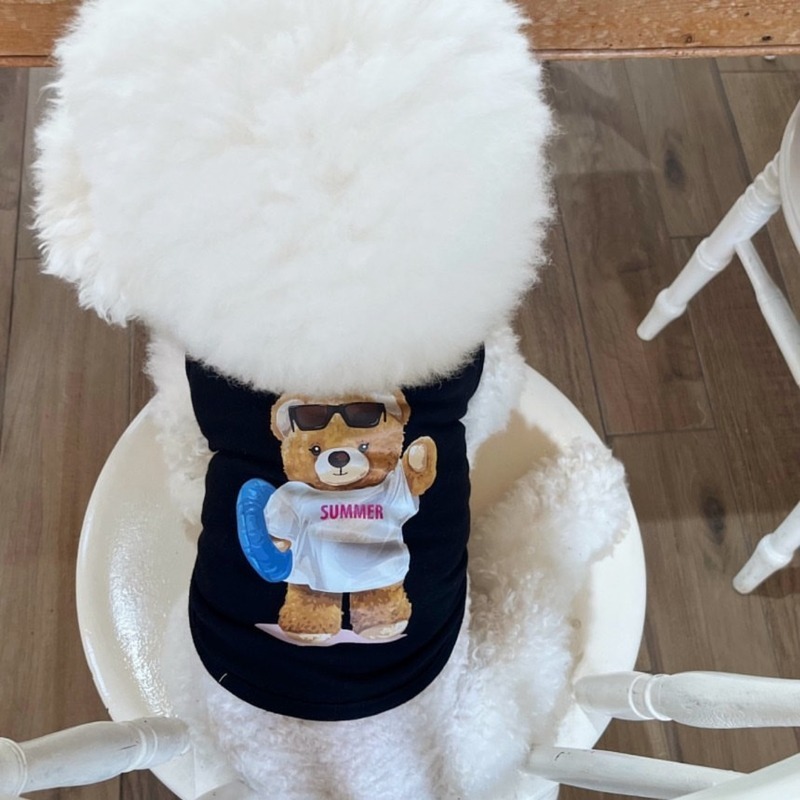 夏季吊帶小狗狗衣服夏天薄款泰迪比熊雪納瑞寵物小型幼犬博美背心-規格圖5