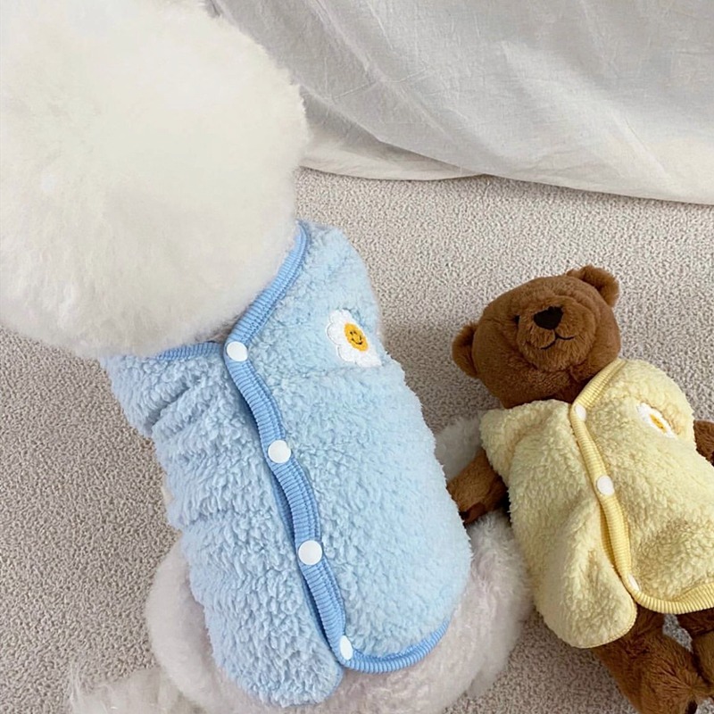 送圍巾狗狗衣服冬季棉衣貓咪寵物泰迪博美比熊貴賓小型幼犬秋冬天-規格圖4