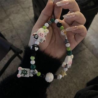 海綿寶寶派大星掛件 手機殼通用 包包掛繩 ccd相機掛飾 卡通掛件 串珠鏈條 相機掛繩 少女掛飾 手機鏈條 手機掛繩-細節圖7