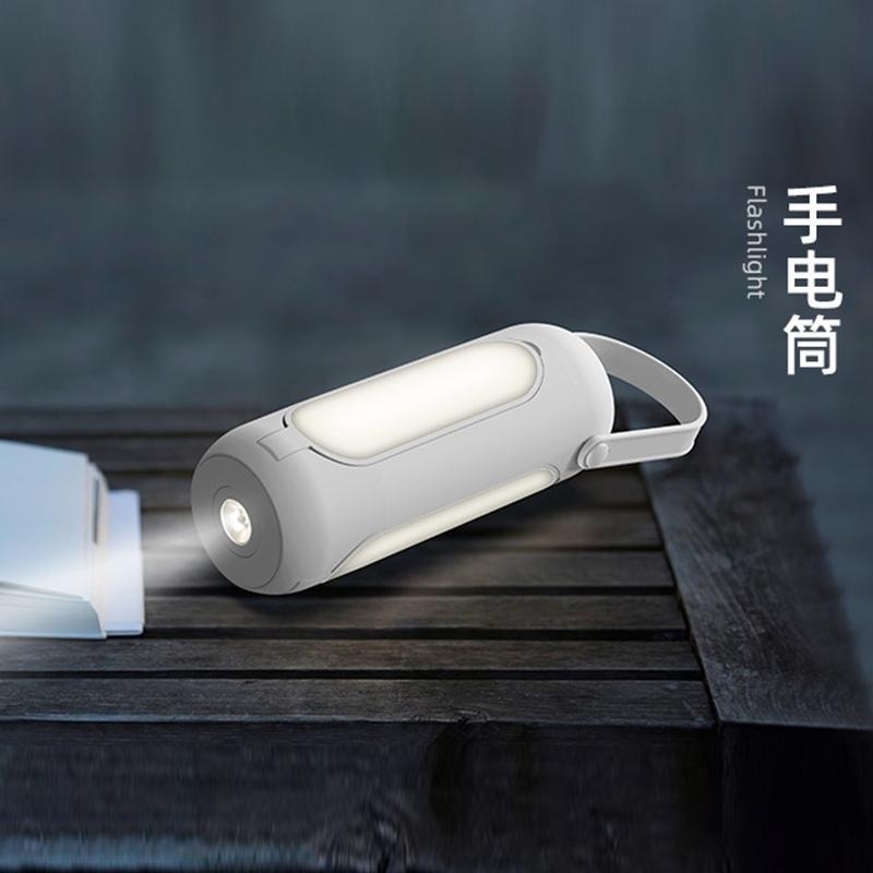 手提燈 充電式 露營應急燈 燈維斯克LED戶外露營燈 多功能 露營燈  戶外燈 暖白光切換 強光 手電筒 應急行動充-細節圖5