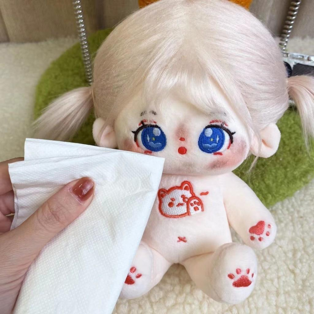 棉花娃娃 專用噴霧 去腮紅 去污漬 毛絨玩具 清潔劑 娃用假髮護理液清理液-細節圖7