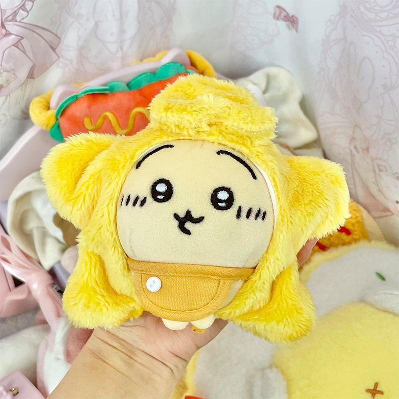 星星10cm娃衣 烏薩奇吉伊小八 棉花娃娃 海星體衣服可愛 換裝女娃衣 公仔玩偶 衣服玩偶衣服 棉花娃娃衣服-細節圖3
