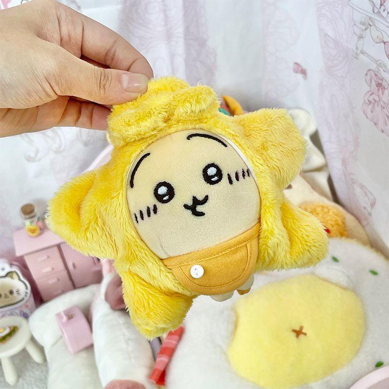 星星10cm娃衣 烏薩奇吉伊小八 棉花娃娃 海星體衣服可愛 換裝女娃衣 公仔玩偶 衣服玩偶衣服 棉花娃娃衣服-細節圖4