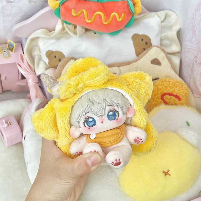 星星10cm娃衣 烏薩奇吉伊小八 棉花娃娃 海星體衣服可愛 換裝女娃衣 公仔玩偶 衣服玩偶衣服 棉花娃娃衣服-細節圖6