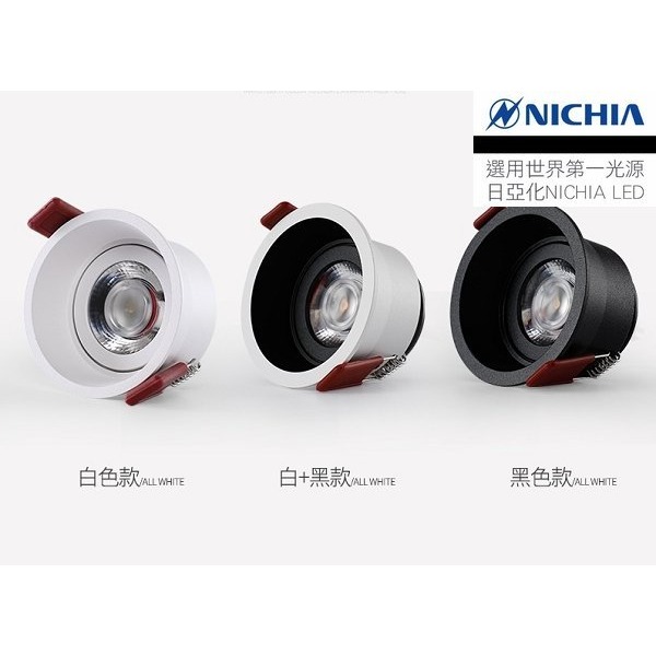 日亞軌道燈可調光內建旋鈕 10W 新邱比防眩光可加蜂巢網☀MoMi高亮度LED台灣製☀黑/白殼可改吸頂燈可調光變壓器另購-細節圖4