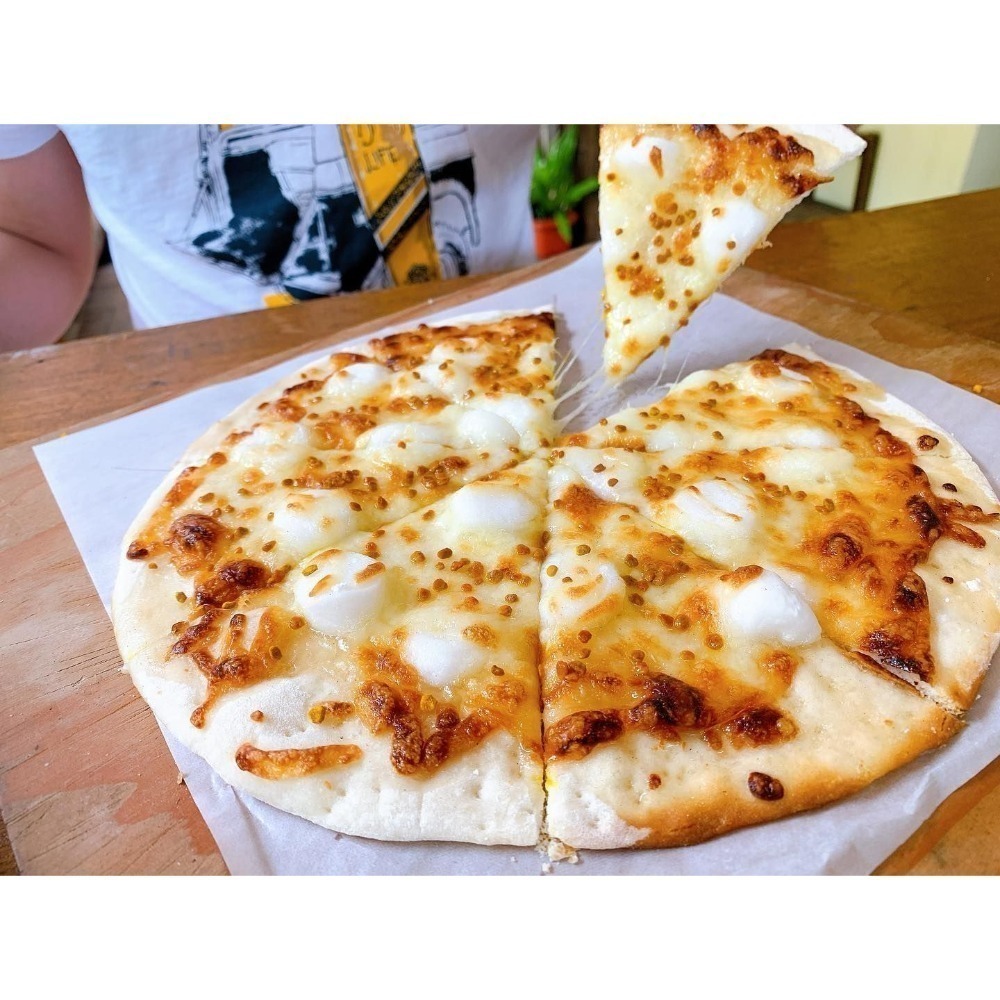 豬龍寨窯烤披薩DIY-蜂蜜麻糬披薩6吋-細節圖2