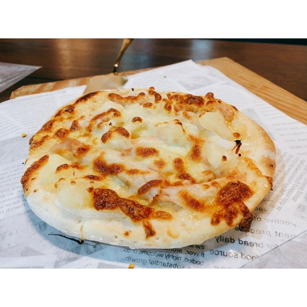 豬龍寨窯烤披薩DIY-鳳梨豆乳雞披薩6吋-細節圖2