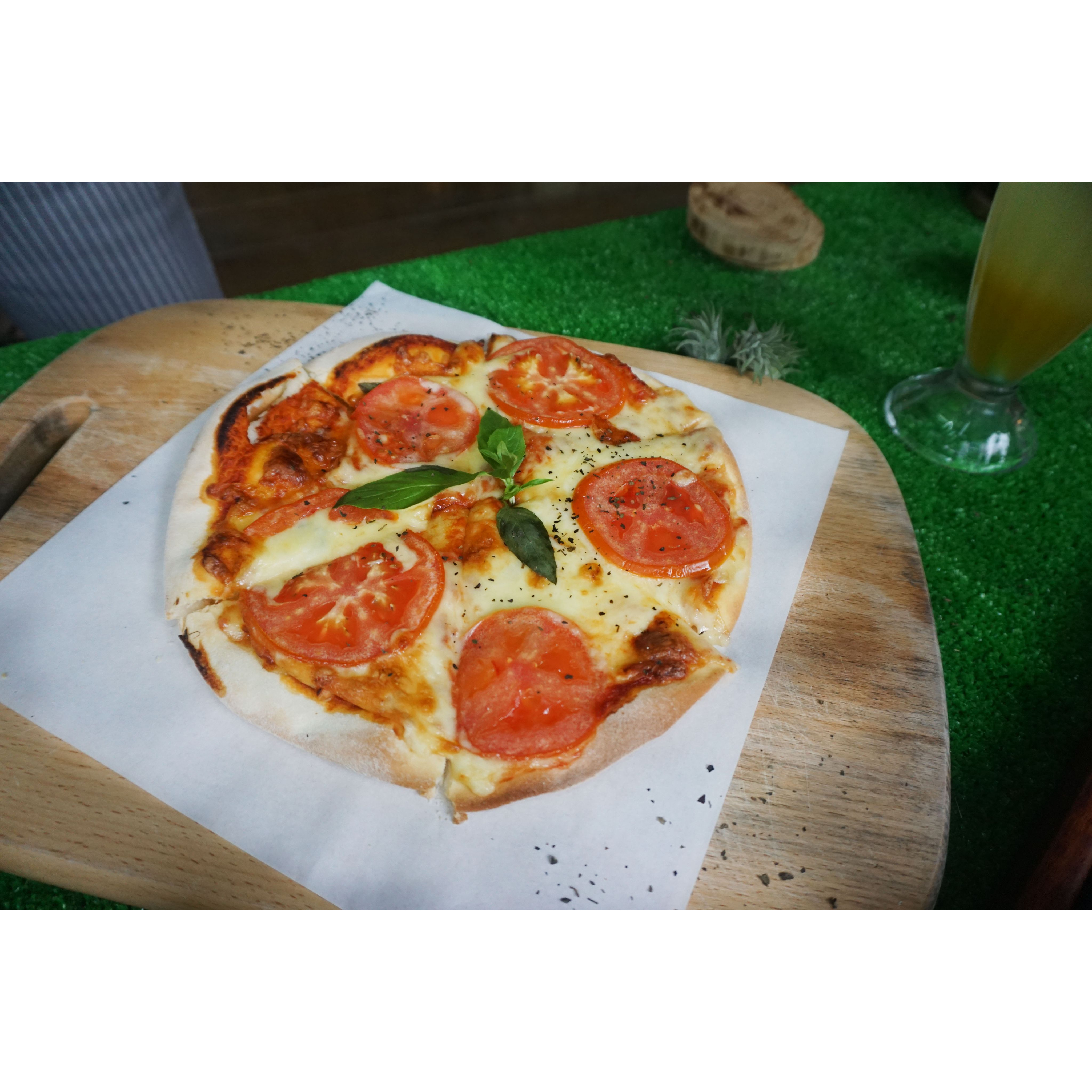 豬龍寨窯烤披薩DIY-瑪格麗特披薩6吋-細節圖3