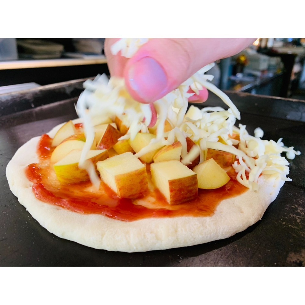 豬龍寨窯烤披薩DIY-蘋果肉桂披薩6吋-細節圖2