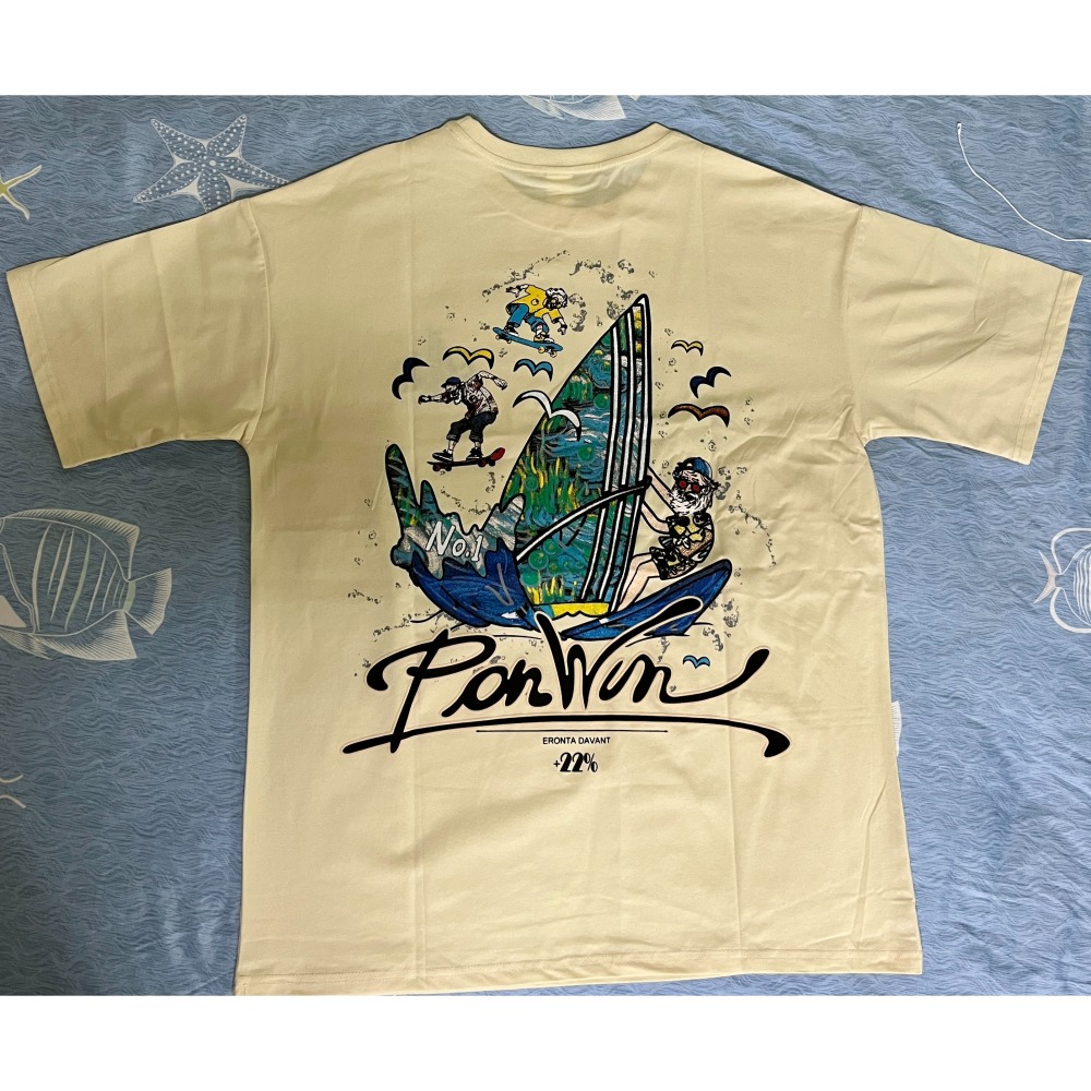 風帆質感潮T-shirt-細節圖4