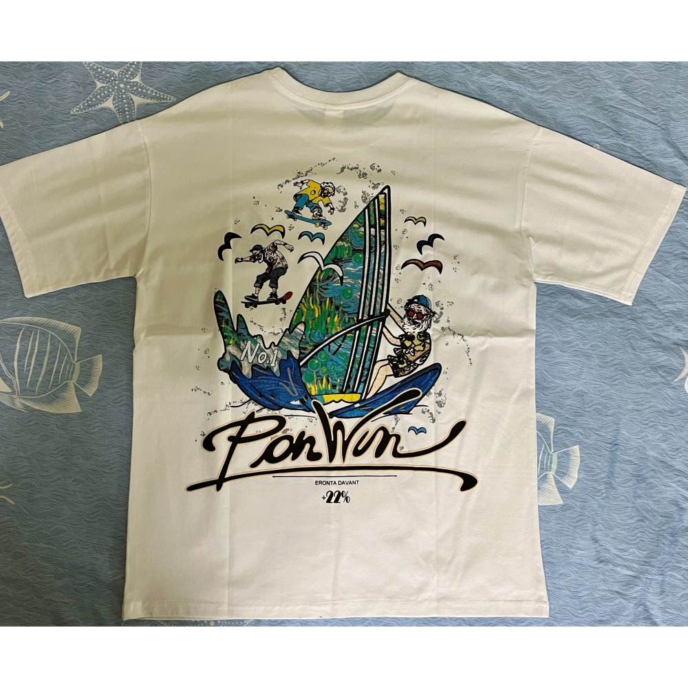 風帆質感潮T-shirt-細節圖7