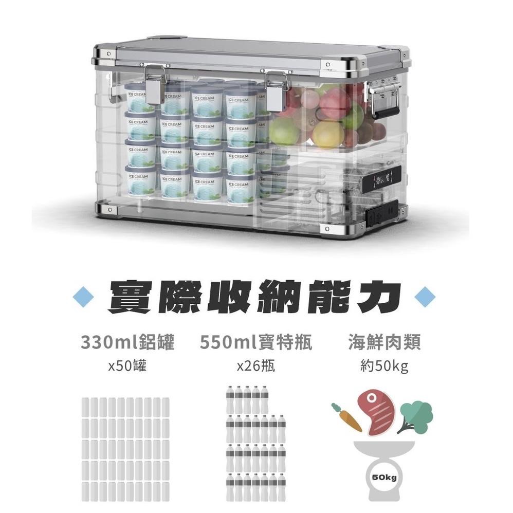 BARRACK09 AMMOCHILL雙槽雙溫控車載行動冰箱【好勢露營】極凍箱 車載冰箱 戶外冰箱 車載冰箱 鋁箱冰箱-細節圖4