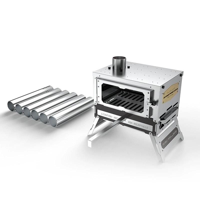 Springhill 春山 擎天柱柴爐【好勢露營】IGT一單位燒烤爐 多功能不鏽鏡柴火爐 取暖爐  焚火爐 燒烤架-細節圖2