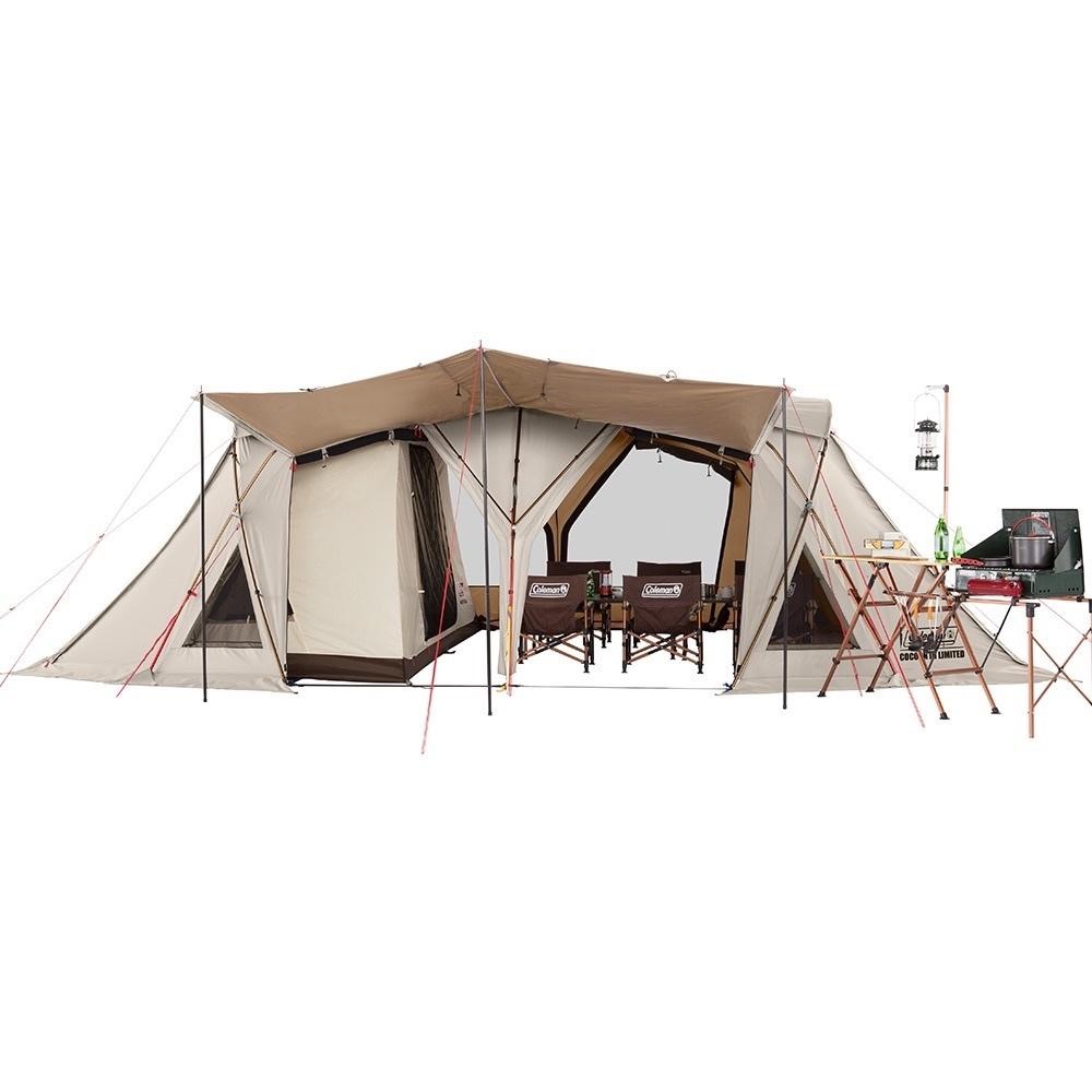 超回饋價！Coleman 達人COCOON Ⅲ CC3 限定版卡其色【好勢露營】CM-11268 一房一廳帳篷 達人系列-細節圖2