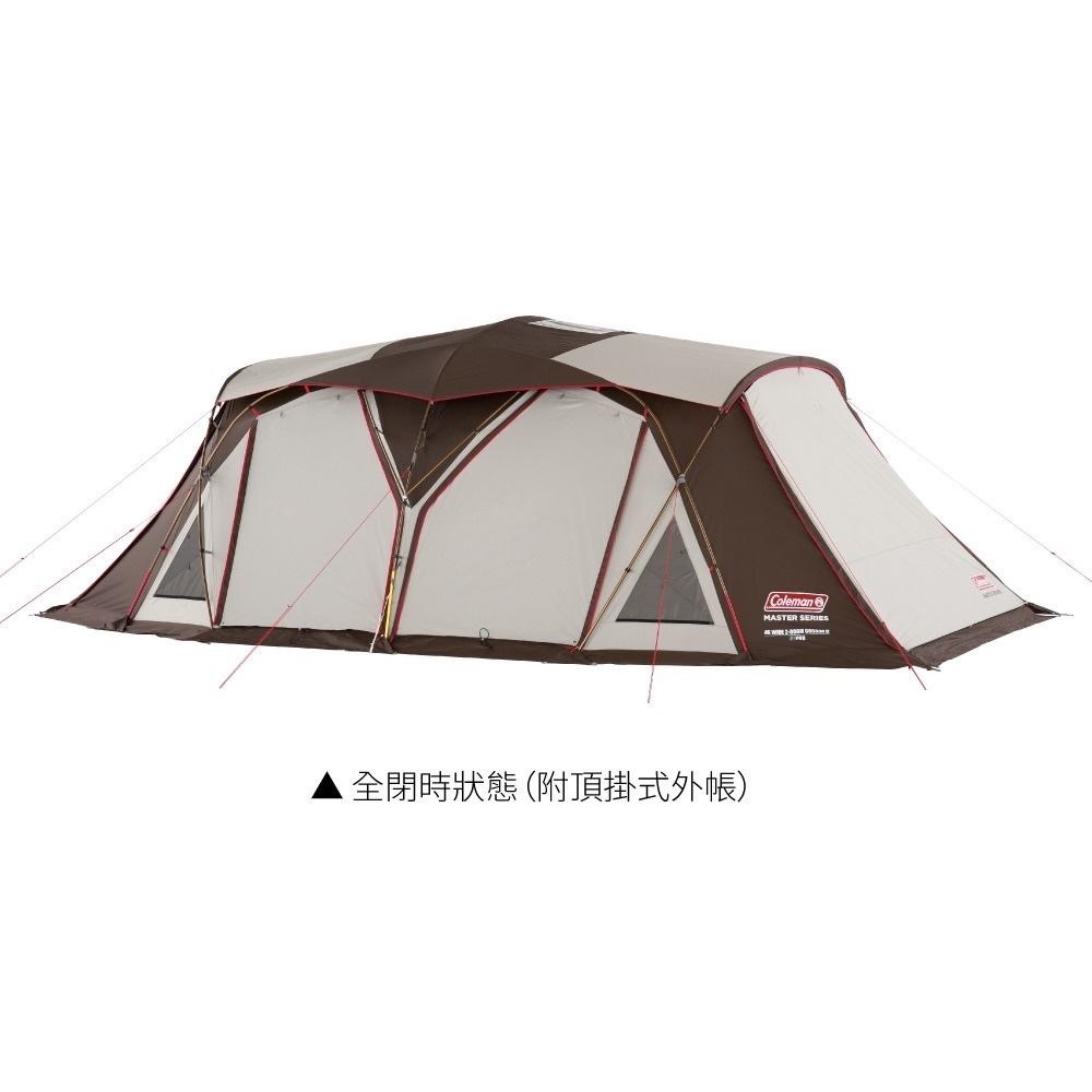 超回饋價！Coleman 達人COCOON Ⅲ CC3 限定版卡其色【好勢露營】CM-11268 一房一廳帳篷 達人系列-細節圖7