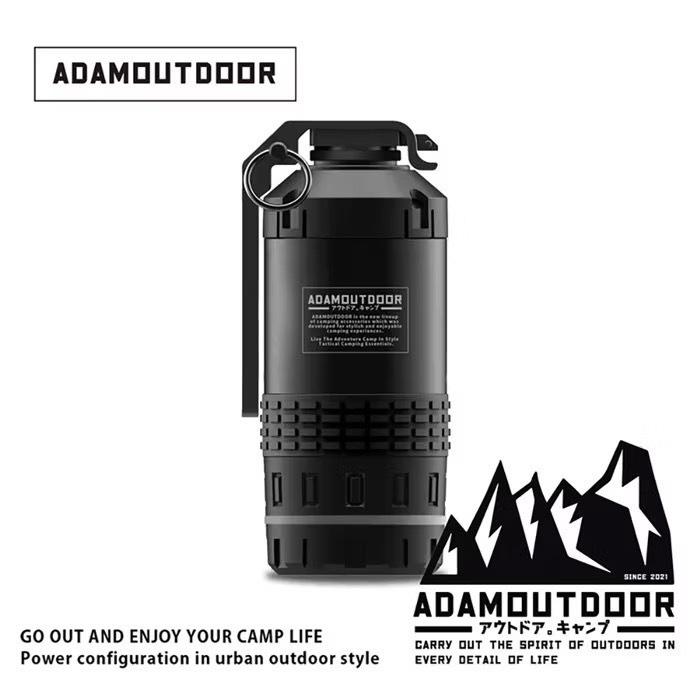 ADAMOUTDOOR 戰術手雷隨身電動刮鬍刀【好勢露營】電動刮鬍刀 戰術風格剃鬚刀 可水洗-細節圖3