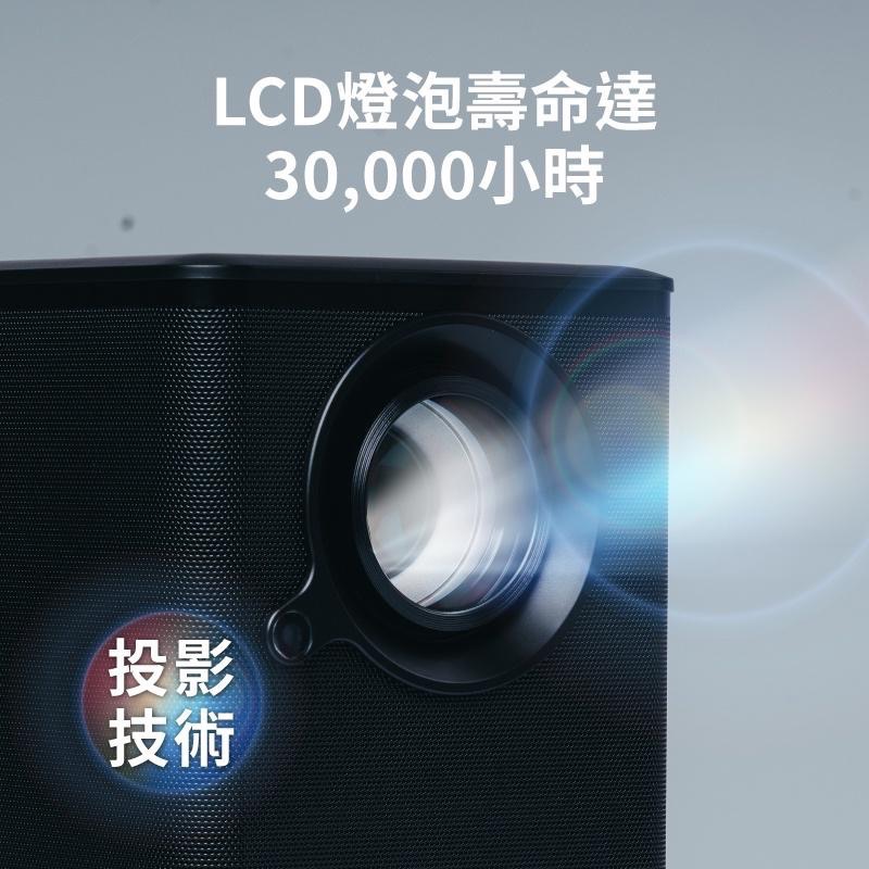 SANSUI 山水 WIFI智慧投影機SPJ-M6【好勢露營】布幕/腳架/收納包/遙控器 高畫質 大全配4K畫質AI語音-細節圖8