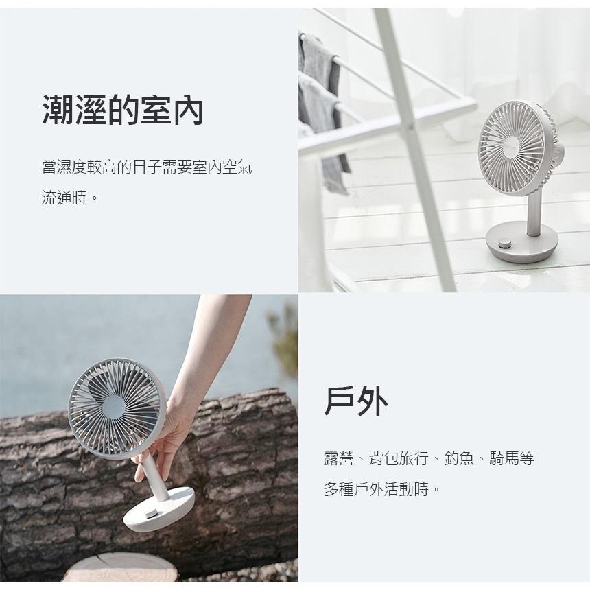 最新款N9 LUMENA FAN STAND 3Z USB桌上型擺頭隨行風扇【好勢露營】N9-FAN 直立扇桌上風扇-細節圖7