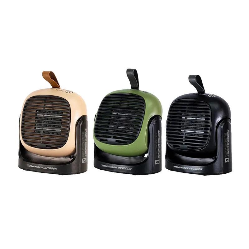 樂活不露 500W 二代小芯機 PTC 陶瓷電暖器【好勢露營】HT-501二段式吊掛式電暖器 戶外電暖器 桌上型電暖器-細節圖2