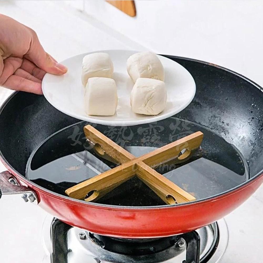 竹木隔熱桌墊 【好勢露營】雙面皆可用 鍋子隔熱墊 隔熱架 鍋架 防燙隔熱架 墊高架 餐墊 桌墊-細節圖5