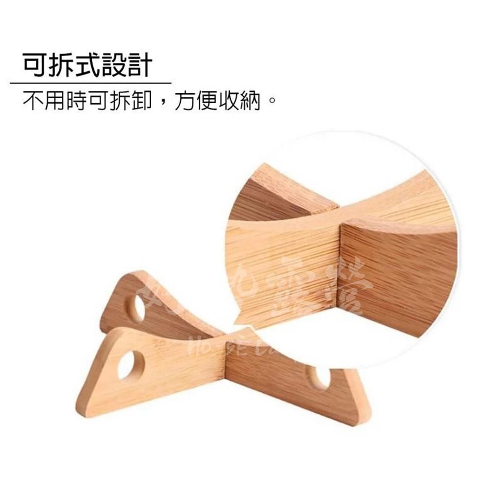 竹木隔熱桌墊 【好勢露營】雙面皆可用 鍋子隔熱墊 隔熱架 鍋架 防燙隔熱架 墊高架 餐墊 桌墊-細節圖7