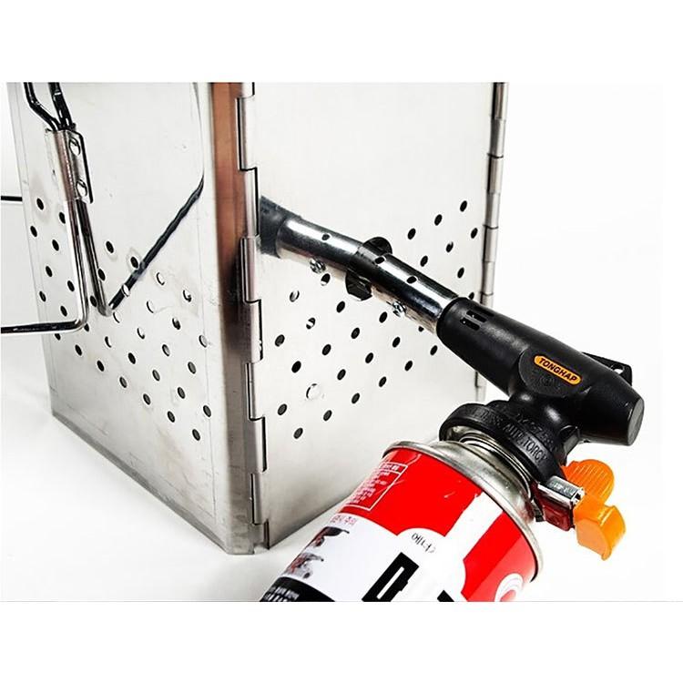 柯曼 起火師【好勢露營】不銹鋼 折疊式 點炭爐 生火爐 生火器 升火器 附收納袋 Campingmoon MT-18-細節圖5