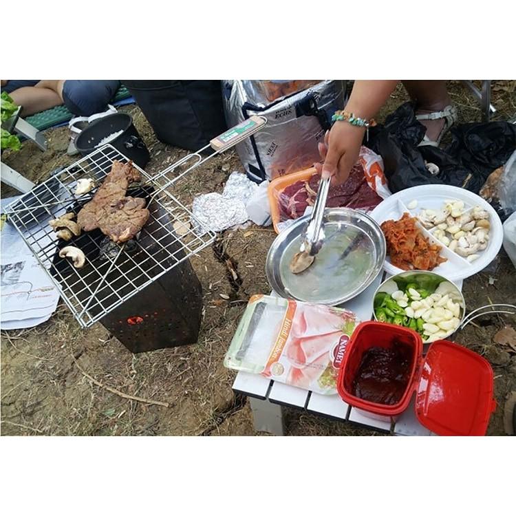 柯曼 起火師【好勢露營】不銹鋼 折疊式 點炭爐 生火爐 生火器 升火器 附收納袋 Campingmoon MT-18-細節圖9