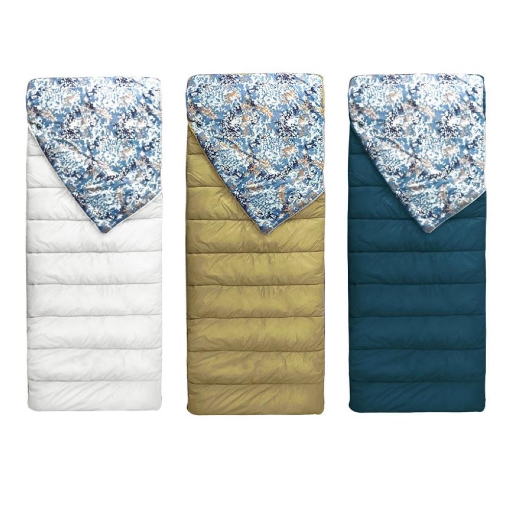 Outdoorbase 天光早安迷彩保暖睡袋【好勢露營】Thermolite填充棉 5~15度 七孔纖維睡袋-細節圖2