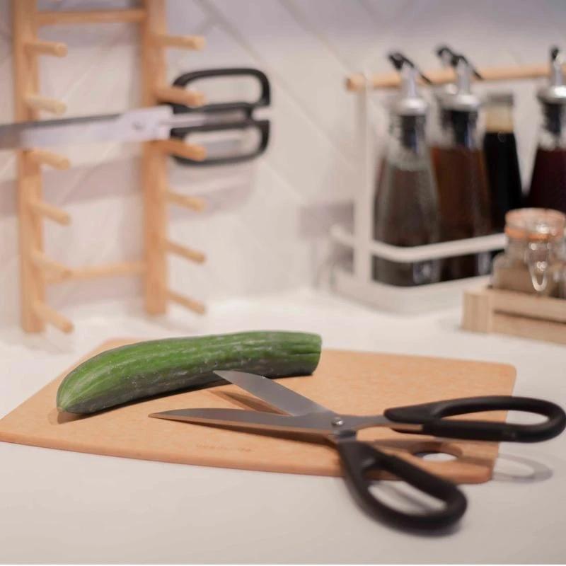 韓國 Peace Korea 好料剪刀【好勢露營】韓國原裝進口半月狀 烤肉剪刀 廚房剪刀 料理好工具-細節圖2