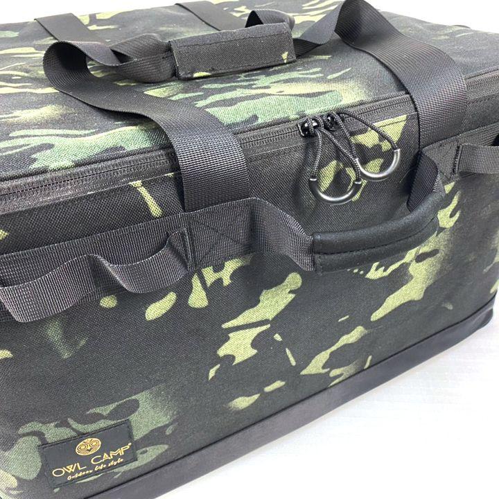 OWL CAMP 多功能裝備箱【好勢露營】黑色綠色沙色迷彩 裝備箱 收納箱 防撞收納 露營收納包 收納袋-細節圖2
