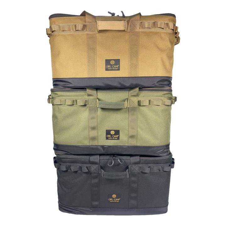 OWL CAMP 多功能裝備箱【好勢露營】黑色綠色沙色迷彩 裝備箱 收納箱 防撞收納 露營收納包 收納袋-細節圖4