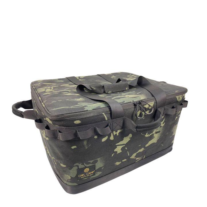 OWL CAMP 多功能裝備箱【好勢露營】黑色綠色沙色迷彩 裝備箱 收納箱 防撞收納 露營收納包 收納袋-細節圖6