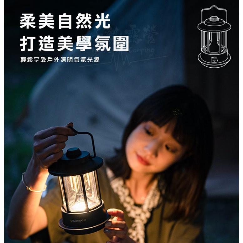 BLACKDOG 黑狗 手提氣氛復古營燈【好勢露營】露營燈 氣氛燈 野營燈 復古提燈 照明燈 照明燈具 鐵道燈 火手燈-細節圖4