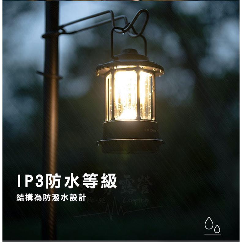 BLACKDOG 黑狗 手提氣氛復古營燈【好勢露營】露營燈 氣氛燈 野營燈 復古提燈 照明燈 照明燈具 鐵道燈 火手燈-細節圖5