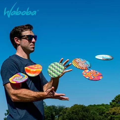 瑞典WABOBA 軟式飛盤【好勢露營】戶外玩具 可折疊 陸上玩具 團康玩具 安全飛盤 繽紛 Wingman-細節圖8