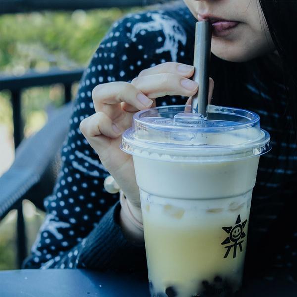 鎧斯Keith 純鈦環保斜口直吸管12mm/7mm【好勢露營】附清潔刷Ti3702鈦吸管 寬口珍奶吸管粗吸管Ti3703-細節圖2