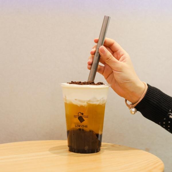 鎧斯Keith 純鈦環保斜口直吸管12mm/7mm【好勢露營】附清潔刷Ti3702鈦吸管 寬口珍奶吸管粗吸管Ti3703-細節圖4