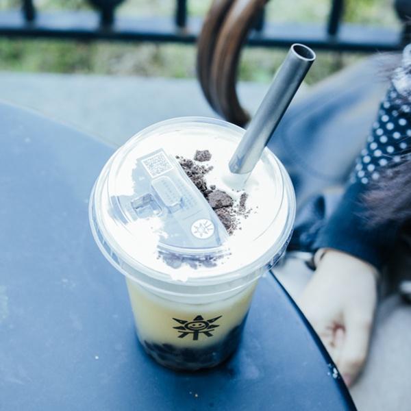 鎧斯Keith 純鈦環保斜口直吸管12mm/7mm【好勢露營】附清潔刷Ti3702鈦吸管 寬口珍奶吸管粗吸管Ti3703-細節圖7