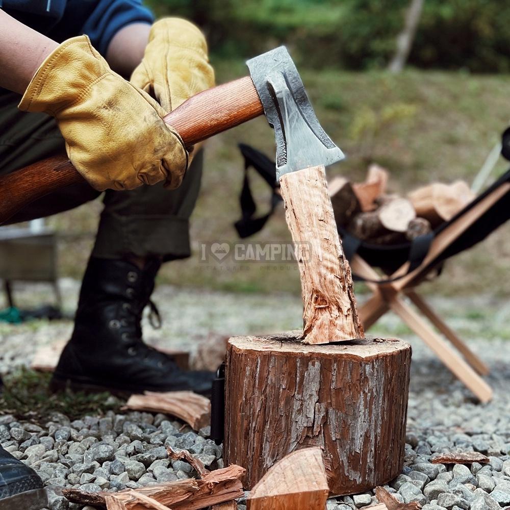 SOF 2022全新改版 木柄斧2.0【好勢露營】劈柴 露營 野營 戰斧 手斧 斧頭-細節圖5