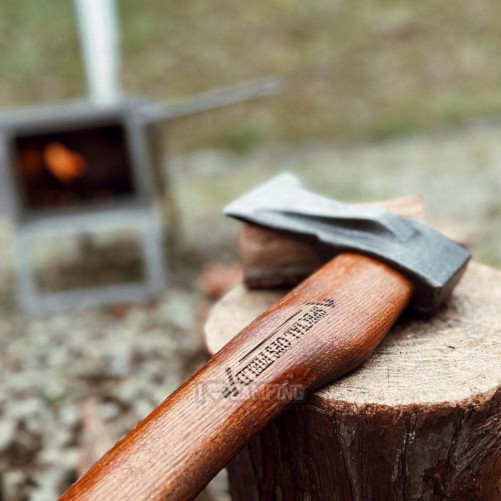 SOF 2022全新改版 木柄斧2.0【好勢露營】劈柴 露營 野營 戰斧 手斧 斧頭-細節圖6