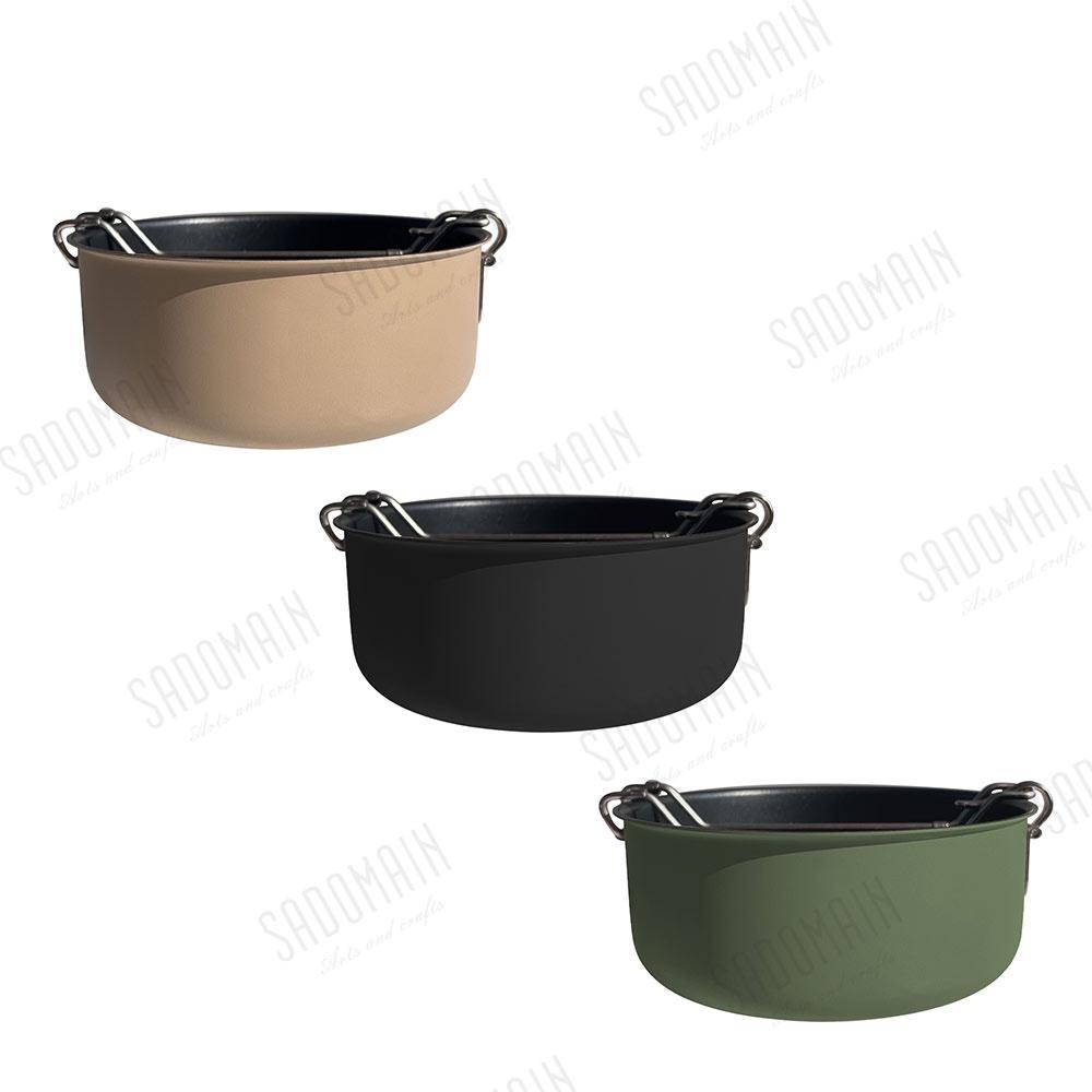 仙德曼SADOMAIN  露營不沾子母鍋-17cm【好勢露營】 鍋具 AG017湯鍋飯鍋 煎炒鍋盤子 早餐鍋具組-細節圖2