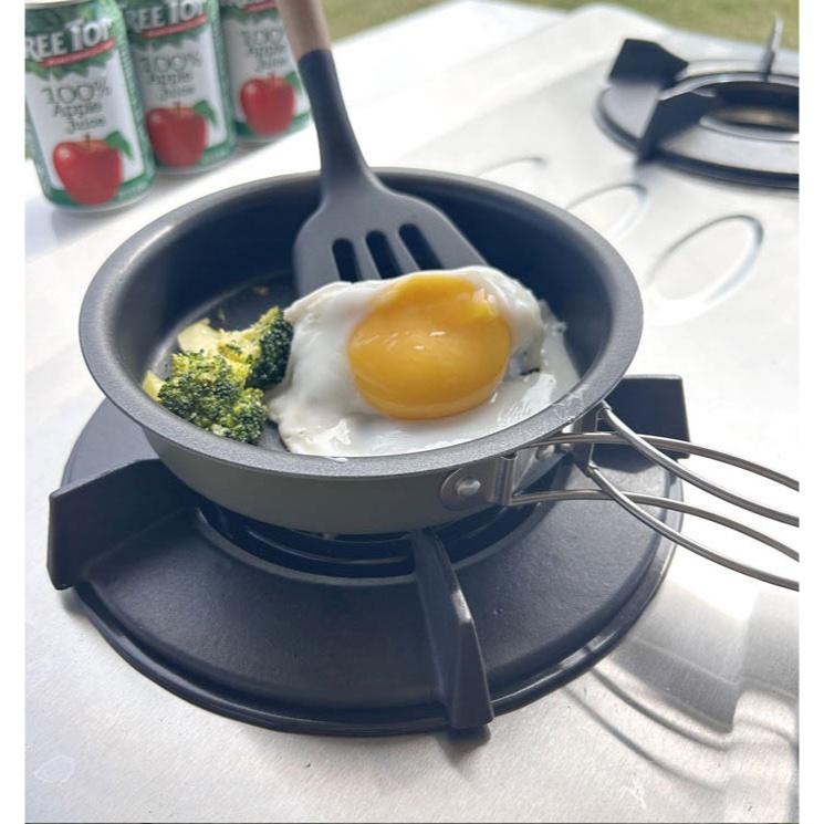 仙德曼SADOMAIN  露營不沾子母鍋-17cm【好勢露營】 鍋具 AG017湯鍋飯鍋 煎炒鍋盤子 早餐鍋具組-細節圖7