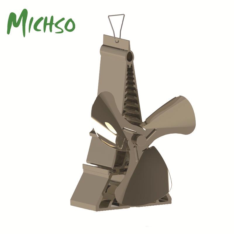 MICHSO暖爐熱能風扇【好勢露營】三葉熱能風扇 煤油暖爐風扇 煤油爐風扇 風扇 壁爐熱能 熱動力風扇 爐扇 暖風扇-細節圖7