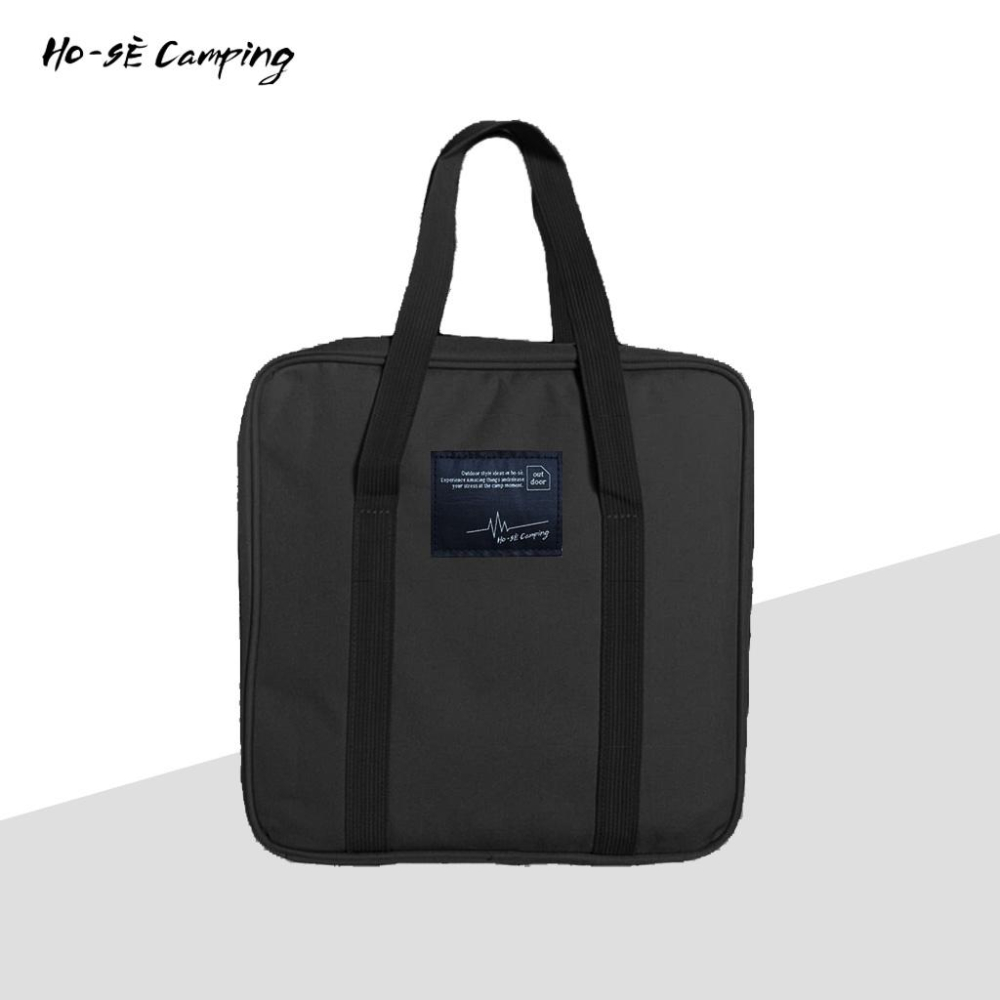 Ho-Sè 軍風防撞方形對開收納袋【好勢露營】30x30多功能 戶外收納包G40燈串燈 方型揹袋鍋具爐具-細節圖9