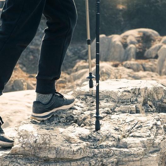 ShineTrip 登山杖配件/阻泥防滑底套-大款/小款【好勢露營】杖尖橡膠防滑腳套 徒步杖 手杖-細節圖3