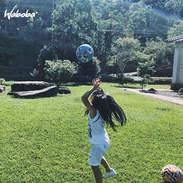 WABOBA 沙灘排球【好勢露營】附打氣筒 充氣式海灘排球 / 戶外露營海邊玩具 Beach Volley Ball-細節圖3